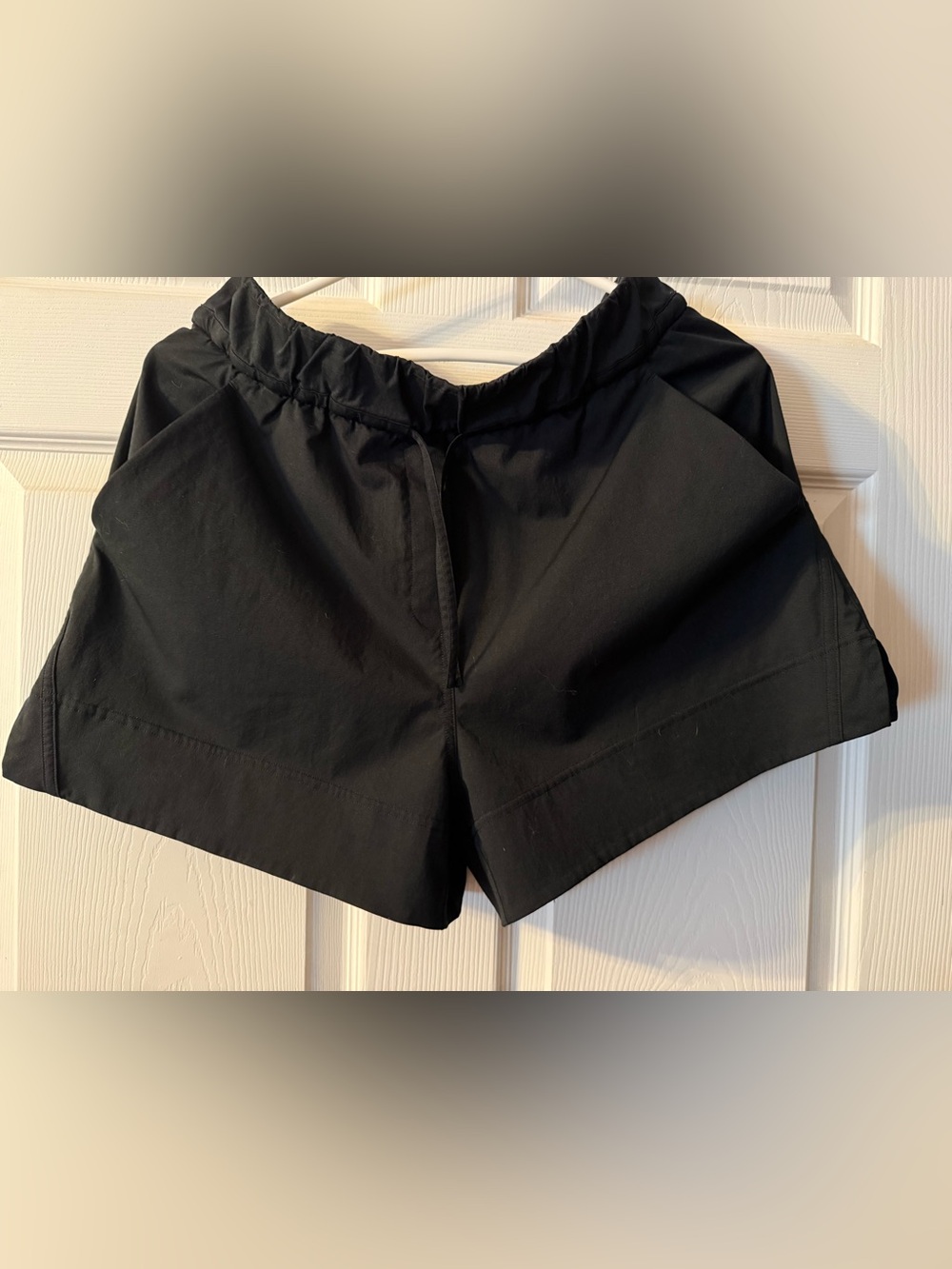 lululemon athletica High-Rise Cinch Waist Woven Shorts — Black - Picture 2 of 4